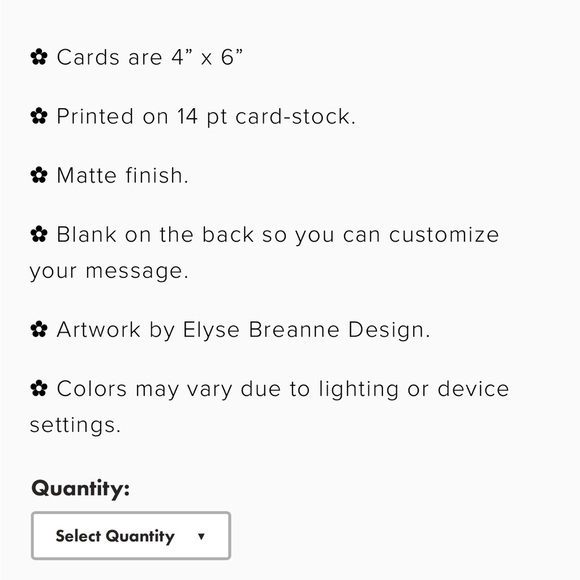 {15} Adorable coquette bow thank you cards. 4x6” - Picture 3 of 3